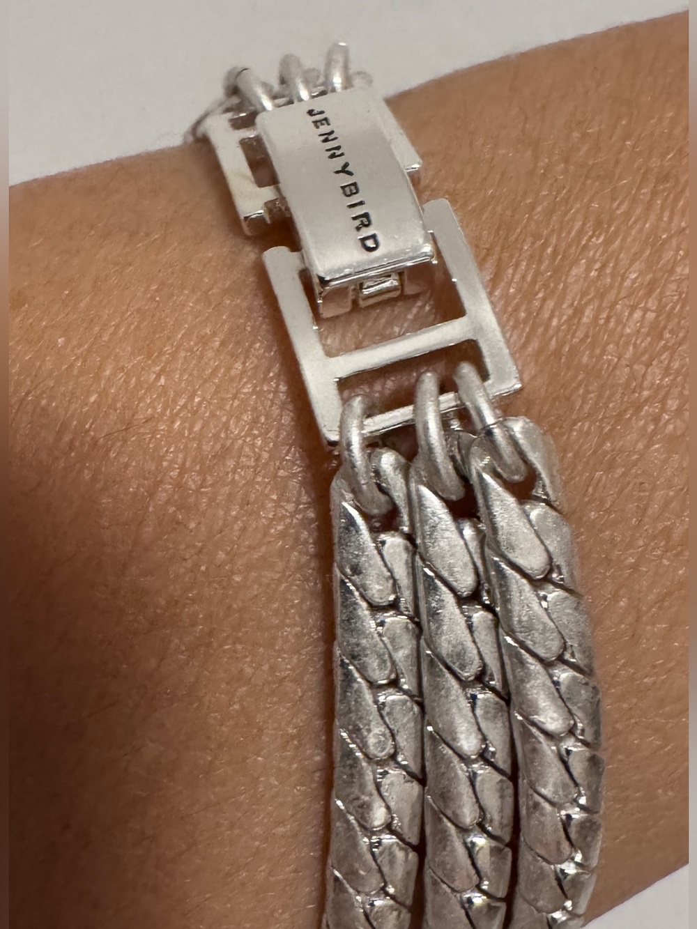 Jenny Bird Triple Chain Bracelet - 7” - Picture 3 of 4
